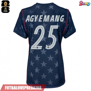 Lacne Ženy Futbalové dres Spojené štáty Patrick Agyemang #25 MS 2026 Krátky Rukáv - Preč